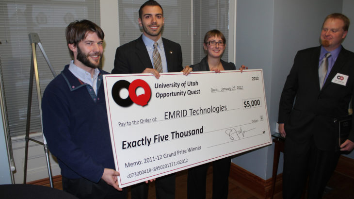 EMRID Technologies, U student startup, wins $5,000 at OQ.
