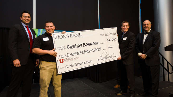 U student startup, Cowboy Kolaches, wins UEC 2014.