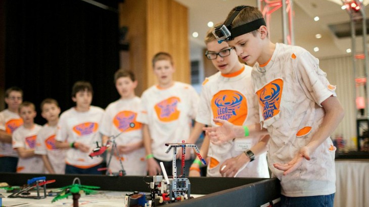 Lassonde hosts the LEGO League, inspiring innovation and creativity in youth.