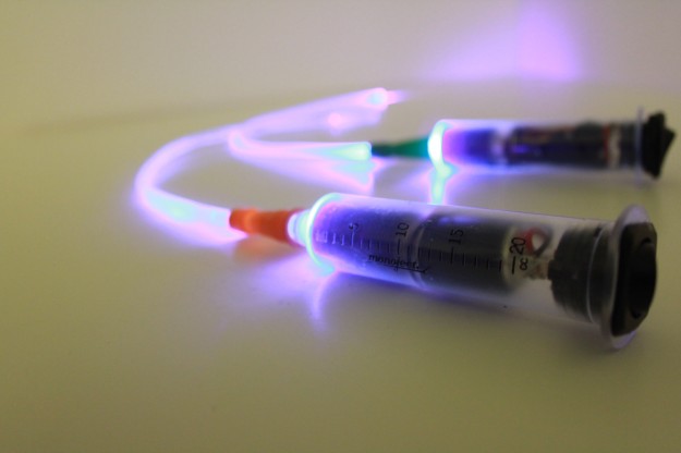 The Veritas Medical Light Line catheter.