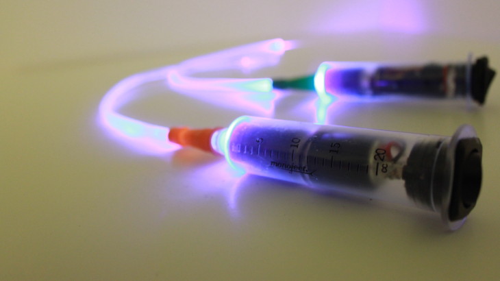The Veritas Medical Lightline catheter, University of Utah student developed.