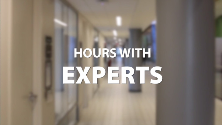 Hours with experts gives U students access to time with industry professionals.