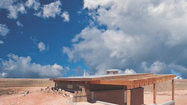 Students from the U Architecture department design and build sustainable houses in Bluff, Utah.
