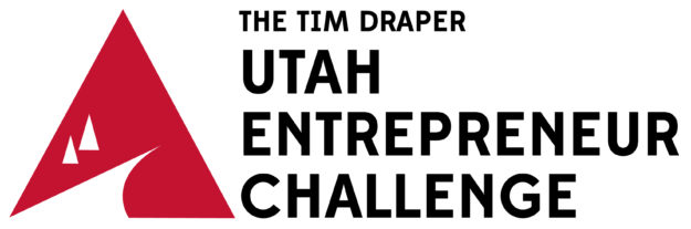 Tim Draper Utah Entrepreneur Challenge logo at the University of Utah.